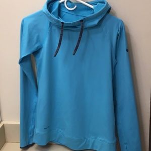 Aqua Nike Dri-Fit Hoodie. EUC